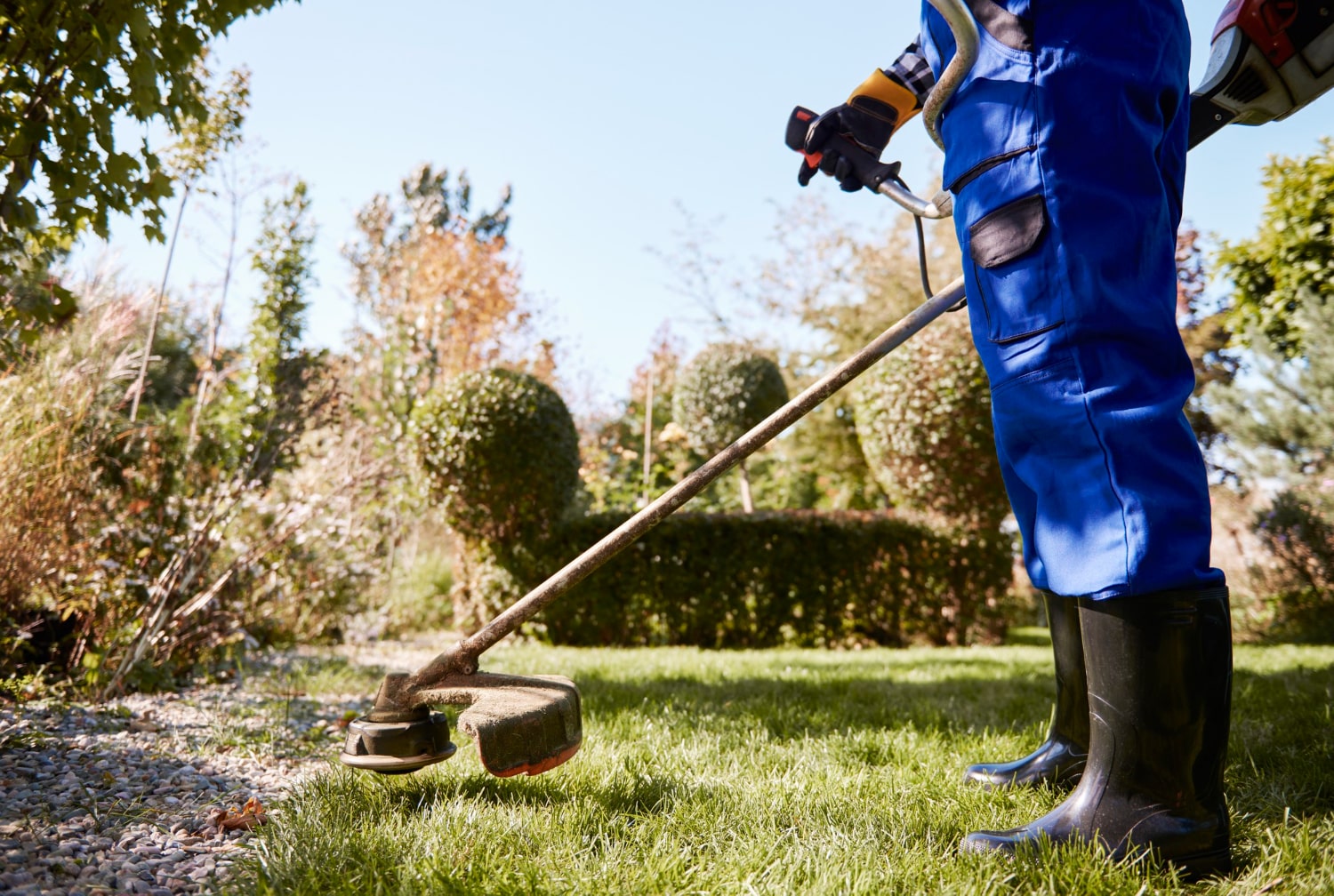 Service d'entretien des espaces verts 